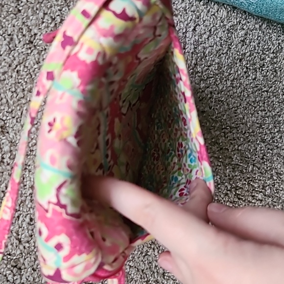 Vera Bradley Capri Melon Satchel - Picture 4 of 7